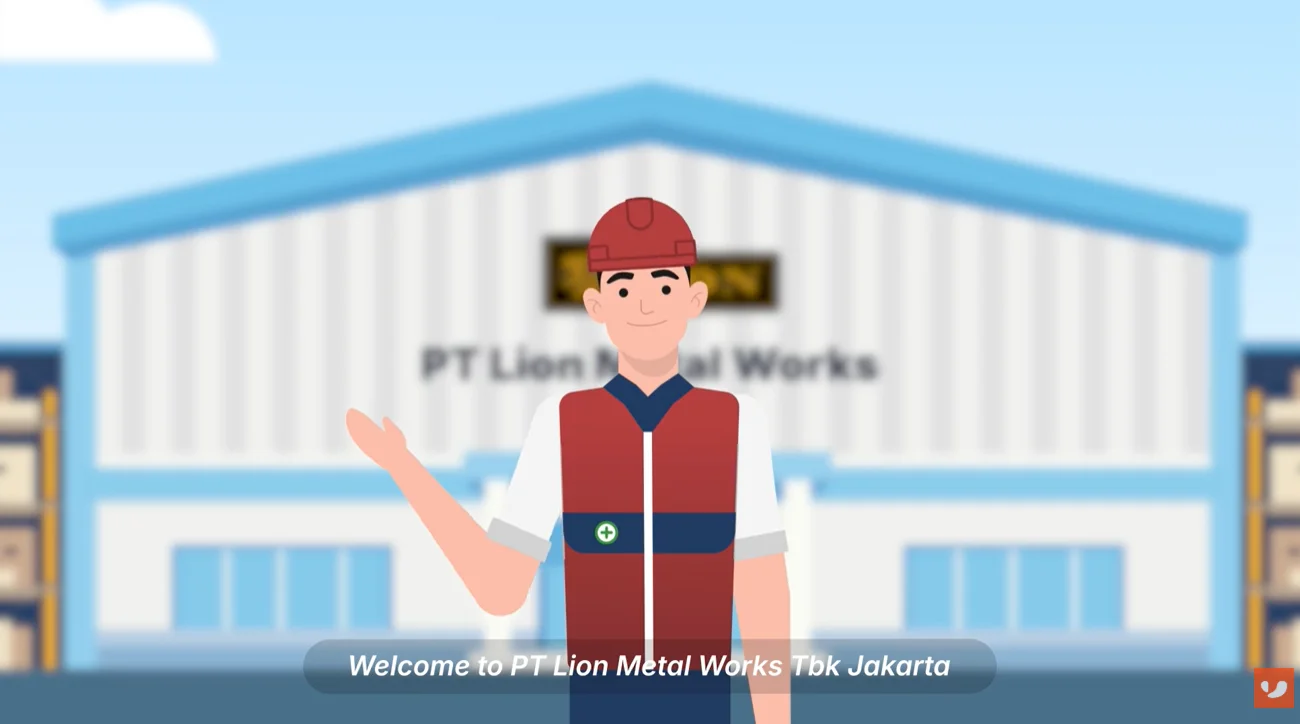 Portofolio Video Animasi Safety Induction PT Lion Metal Works