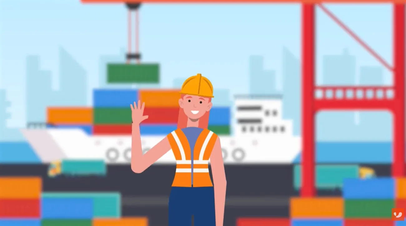 Portofolio Video Animasi Edukasi Keselamatan Kerja Safety UNAIR