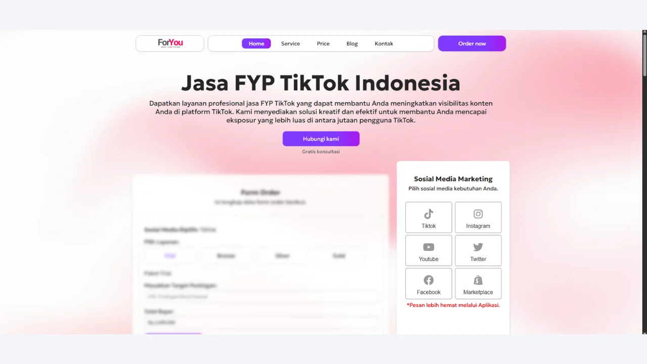 Portofolio Jasa Pembuatan Website Layanan Digital - Jasafyp