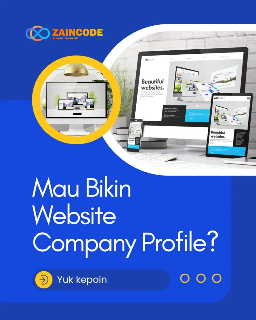 Jasa Pembuatan Website Company Profile Murah dan Profesional