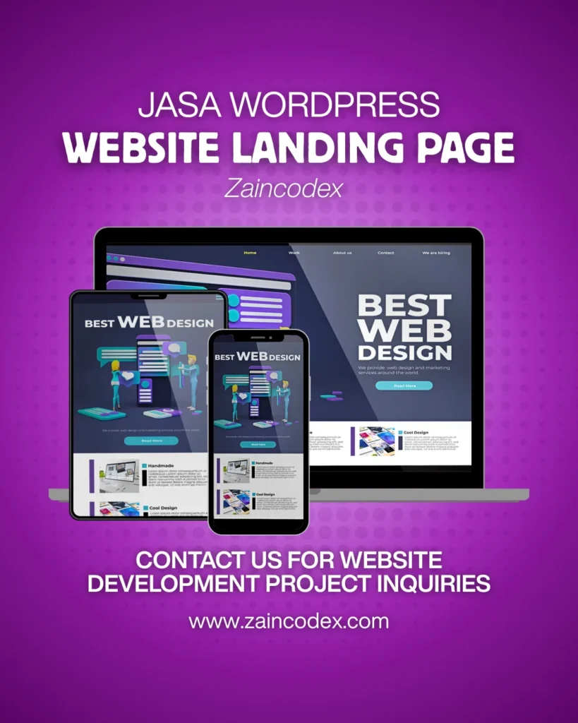Jasa Pembuatan Website WordPress, Mulai Rp 500.000