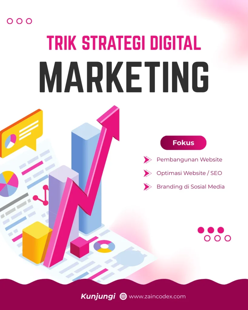 Trik Strategi Digital Marketing Dibantu Jasa Pembuatan Website
