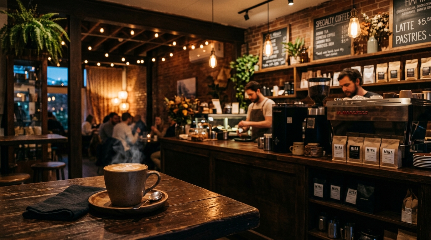 Barista Bar dan Coffee Roastery Aroma Coffee Subang
