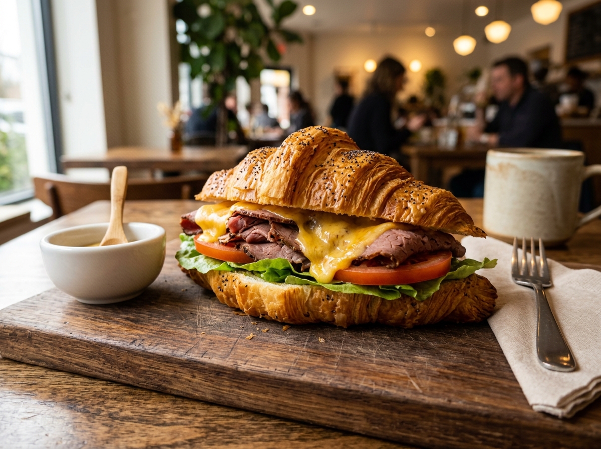 French Butter Croissant Aroma Coffee Subang